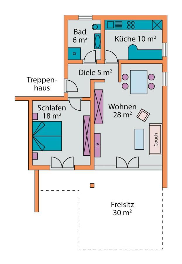 Ferienwohnung Kuckucksnest ลาร์ ภายนอก รูปภาพ
